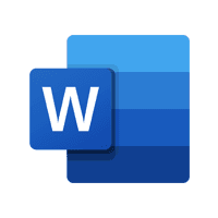 Microsoft Word (Copilot-enabled) logo
