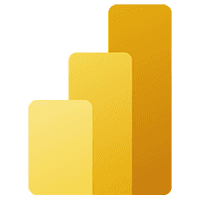 Microsoft Power BI logo
